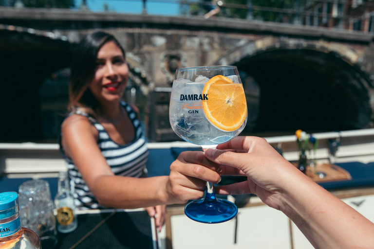 Amsterdam: croisière touristique d'une heure sur le canal Gin & Tonic