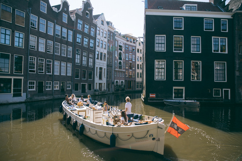 Amsterdam: croisière touristique d'une heure sur le canal Gin & Tonic