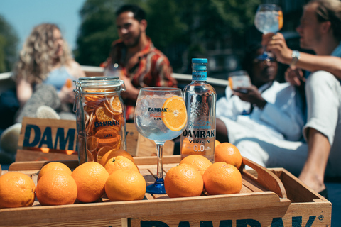 Amsterdam: croisière touristique d'une heure sur le canal Gin & Tonic