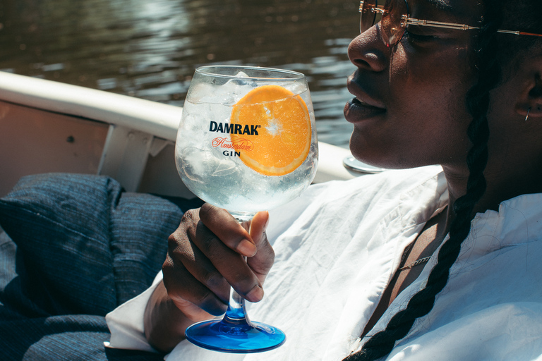 Amsterdam: croisière touristique d'une heure sur le canal Gin & Tonic