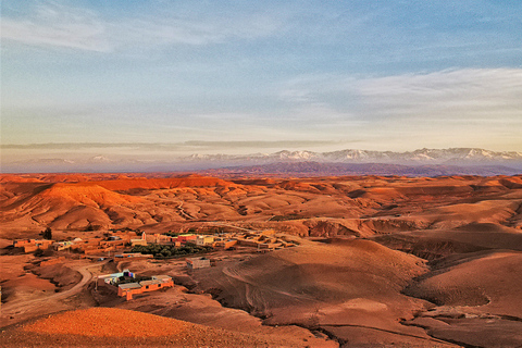 Diner in Sahara desert from Marrakech&sunset 7pm