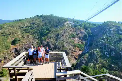 Do Porto: 516 Ponte de Arouca e Passadiços do Paiva Tour guiado