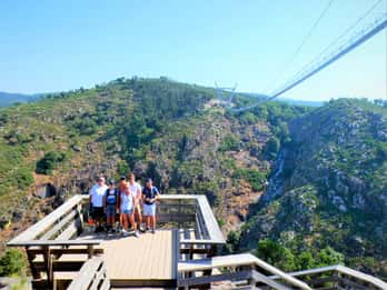 Desde Oporto: 516 Recorrido guiado por el Puente de Arouca y las Pasarelas de Paiva