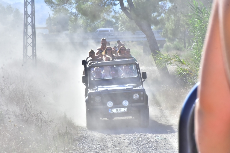 Side: Full Day Rafting, Zipline, Jeep Safari & Buggy Tour Full-Day Whitewater Rafting, Buggy with Transfer and Lunch