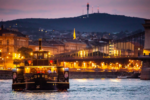 Budapest: crociera storica con drink di benvenutoCrociera storica diurna con Tokaj Premium Frizzante