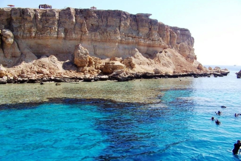 Sharm El-Sheikh: luxe cruise naar Ras Mohammed en White IslandCruise naar Ras Mohammed met BBQ-lunch em één introduik