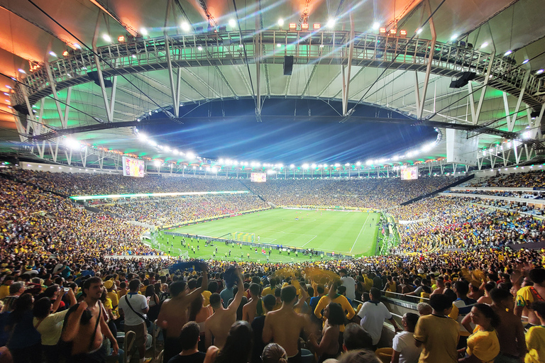 Rio de Janeiro: Partita di calcio con biglietto e trasporto