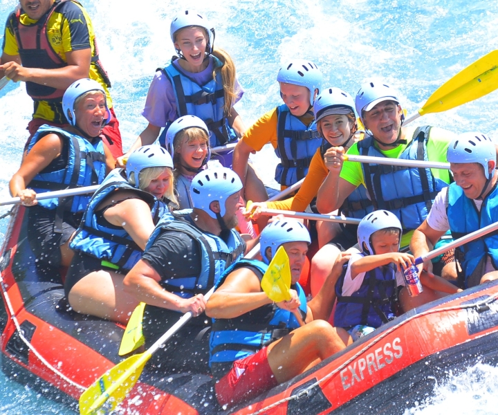 Alanya: Full Day Whitewater rafting with lunch and transport