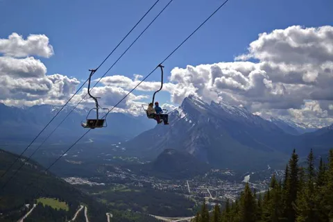 Banff: Sightseeing Chairlift Ride High Above Banff