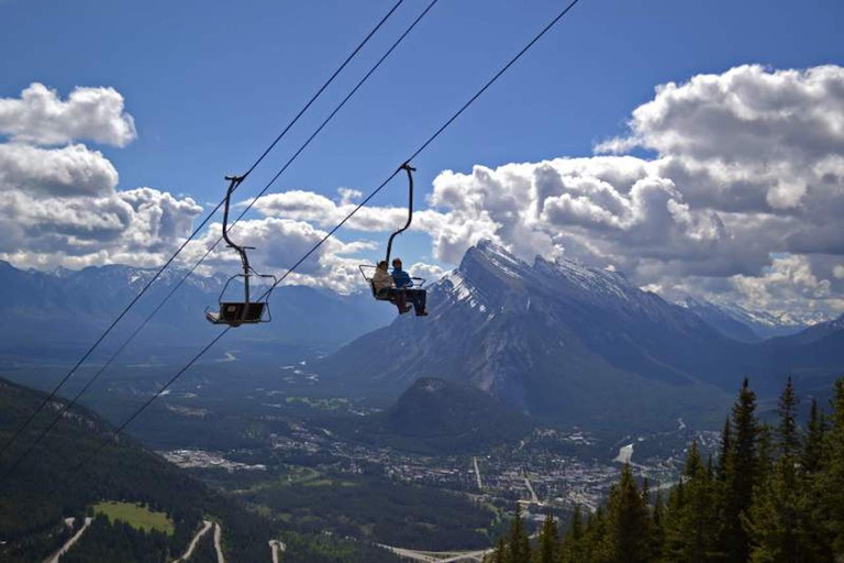 Banff: Sightseeing-Sesselliftfahrt hoch über Banff