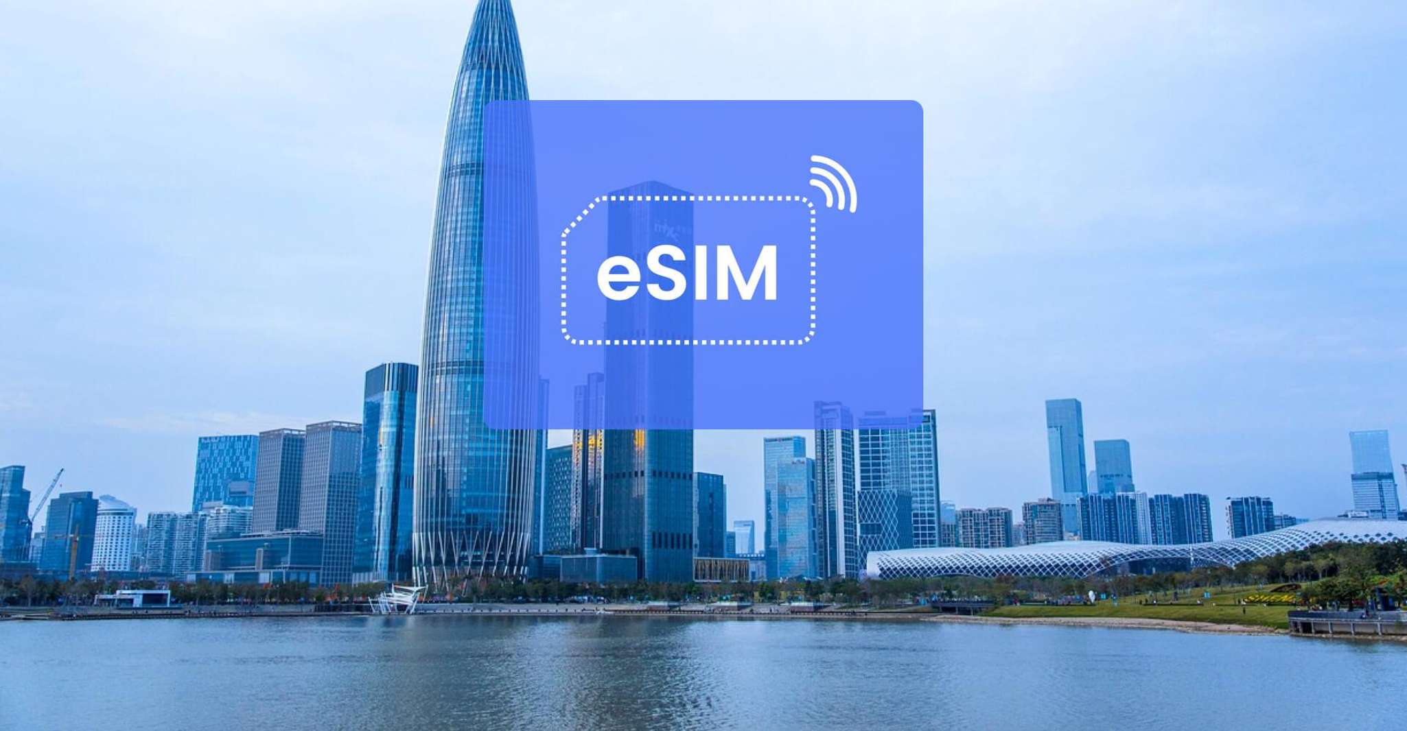 Shenzhen, China (com VPN) / Ásia eSIM Roaming Mobile Data Pl - Hizvo