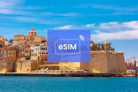 La Valletta, Malta/ Europe eSIM Roaming Mobile Data Plan - Hizvo