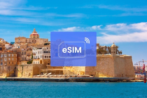 Valletta: Malta/ Europa eSIM Roaming Plan de Datos Móviles5 GB/ 30 Días: 42 Países Europeos