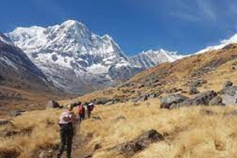 Trekking do bazy pod Annapurną