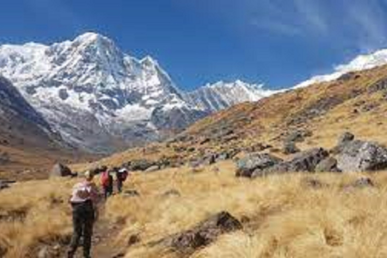 Trekking do bazy pod Annapurną