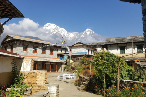 Trekking do bazy pod Annapurną