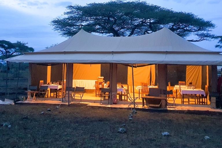 2-daagse safari - Lake Manyara en Ngorongoro-krater