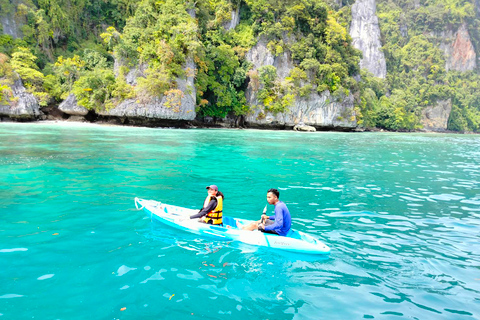 Au départ de Phuket : James Bond et les îles Phi Phi visite privée en bateauBateau rapide VIP privé pour les îles James Bond et Phi Phi