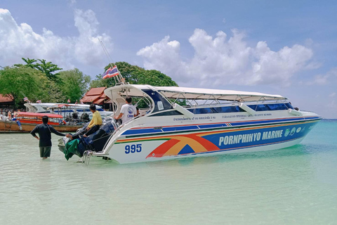 Au départ de Phuket : James Bond et les îles Phi Phi visite privée en bateauBateau rapide VIP privé pour les îles James Bond et Phi Phi