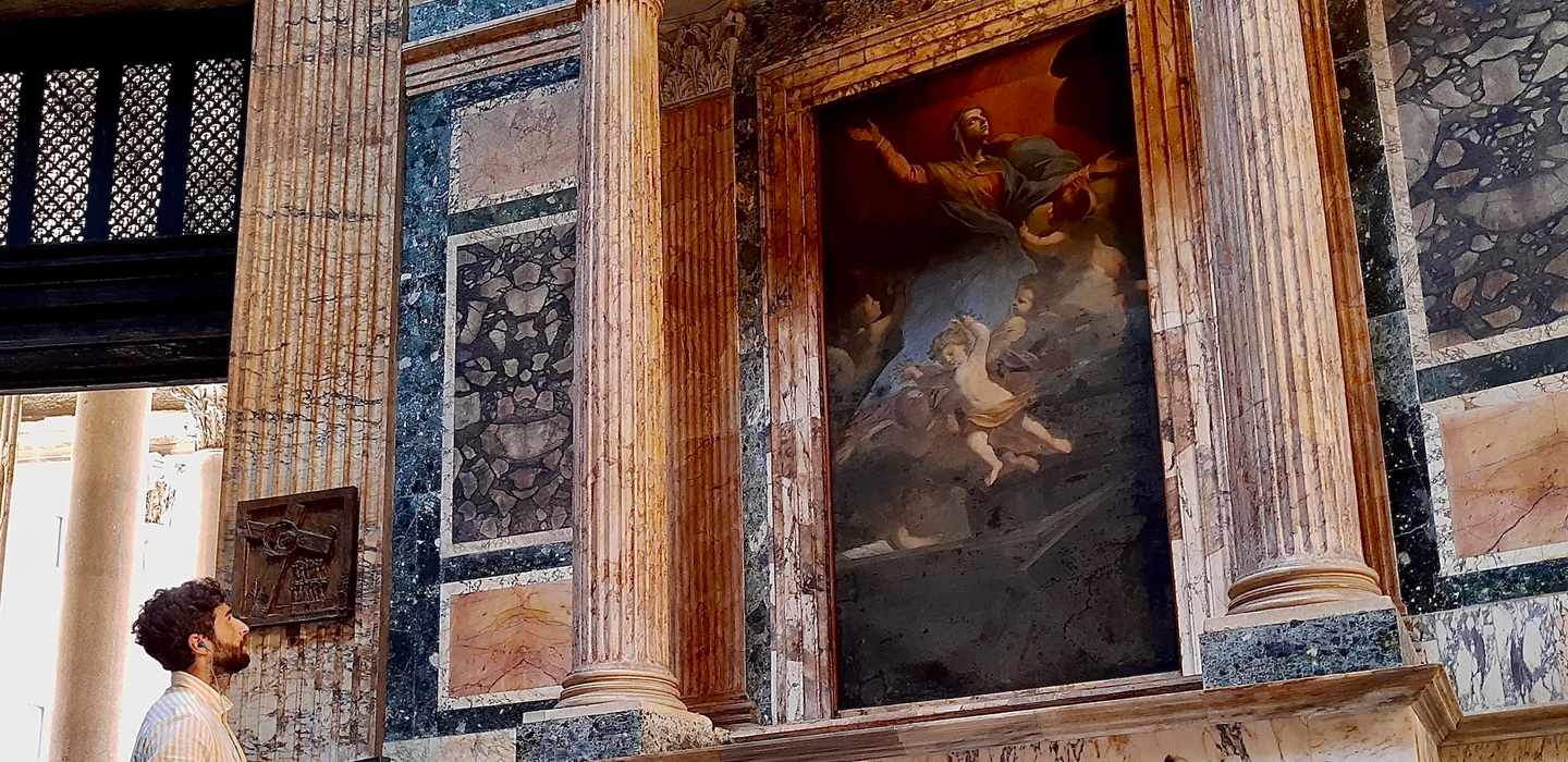 Rom: Ticket mit bevorzugtem Eintritt für das Pantheon und interaktive App