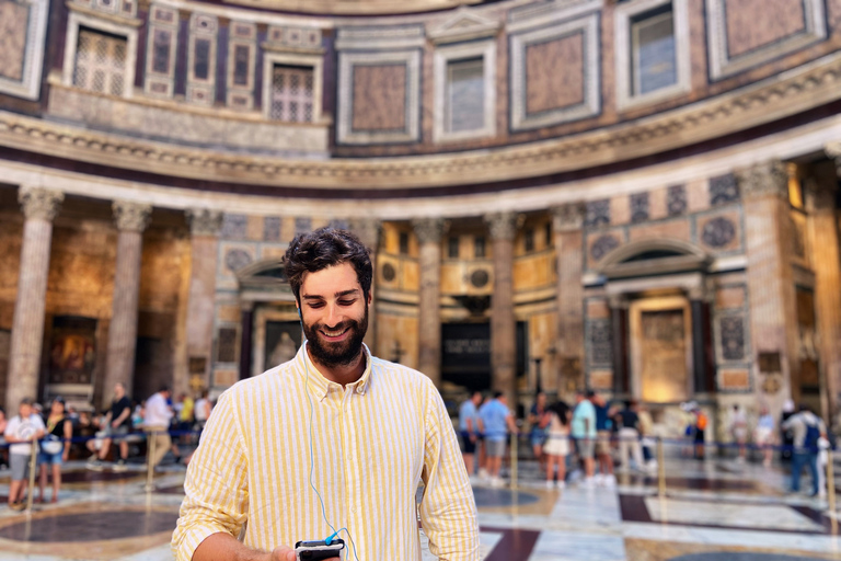 Rome: Fast Track Pantheon Entry Ticket with Audio Guide App