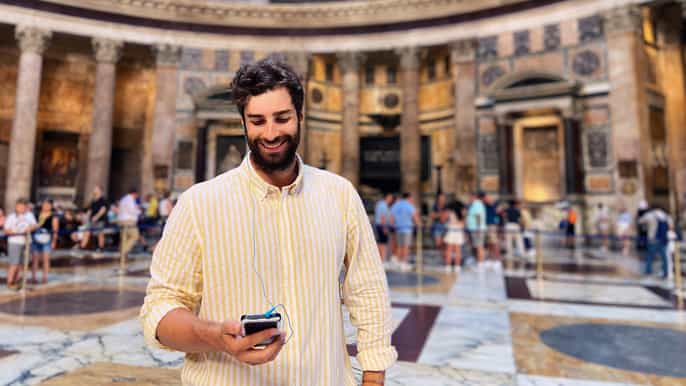 Roma: Panteón Ticket de entrada sin colas y aplicación de audioguía