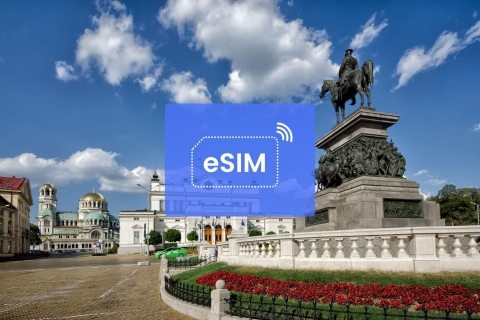 Sofia: Bulgaria/ Europe eSIM Roaming Mobile Data Plan 10 GB/ 30 Days: 42 European Countries