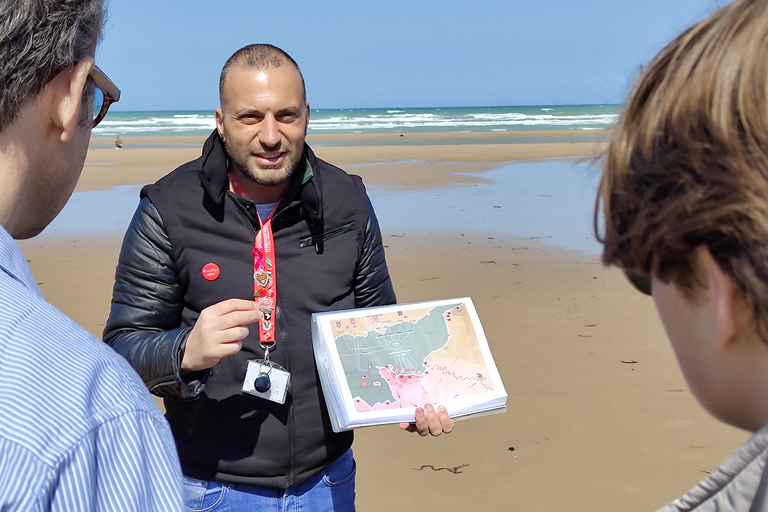 Normandia: plaże lądowania w D-Day i wycieczka z przewodnikiem po muzeumD-Day Tour – Zwiedzanie z przewodnikiem muzeum i miejsc D-Day