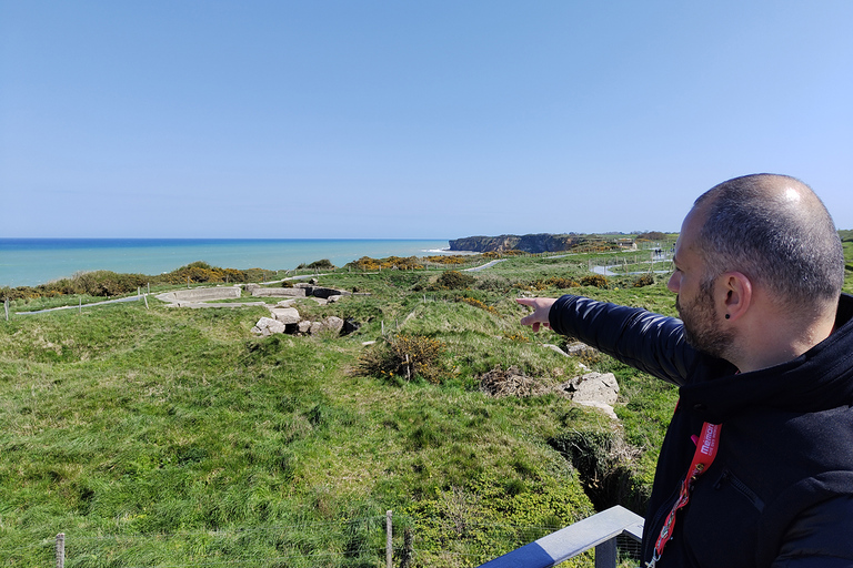 Normandia: plaże lądowania w D-Day i wycieczka z przewodnikiem po muzeumD-Day Tour – Zwiedzanie z przewodnikiem muzeum i miejsc D-Day