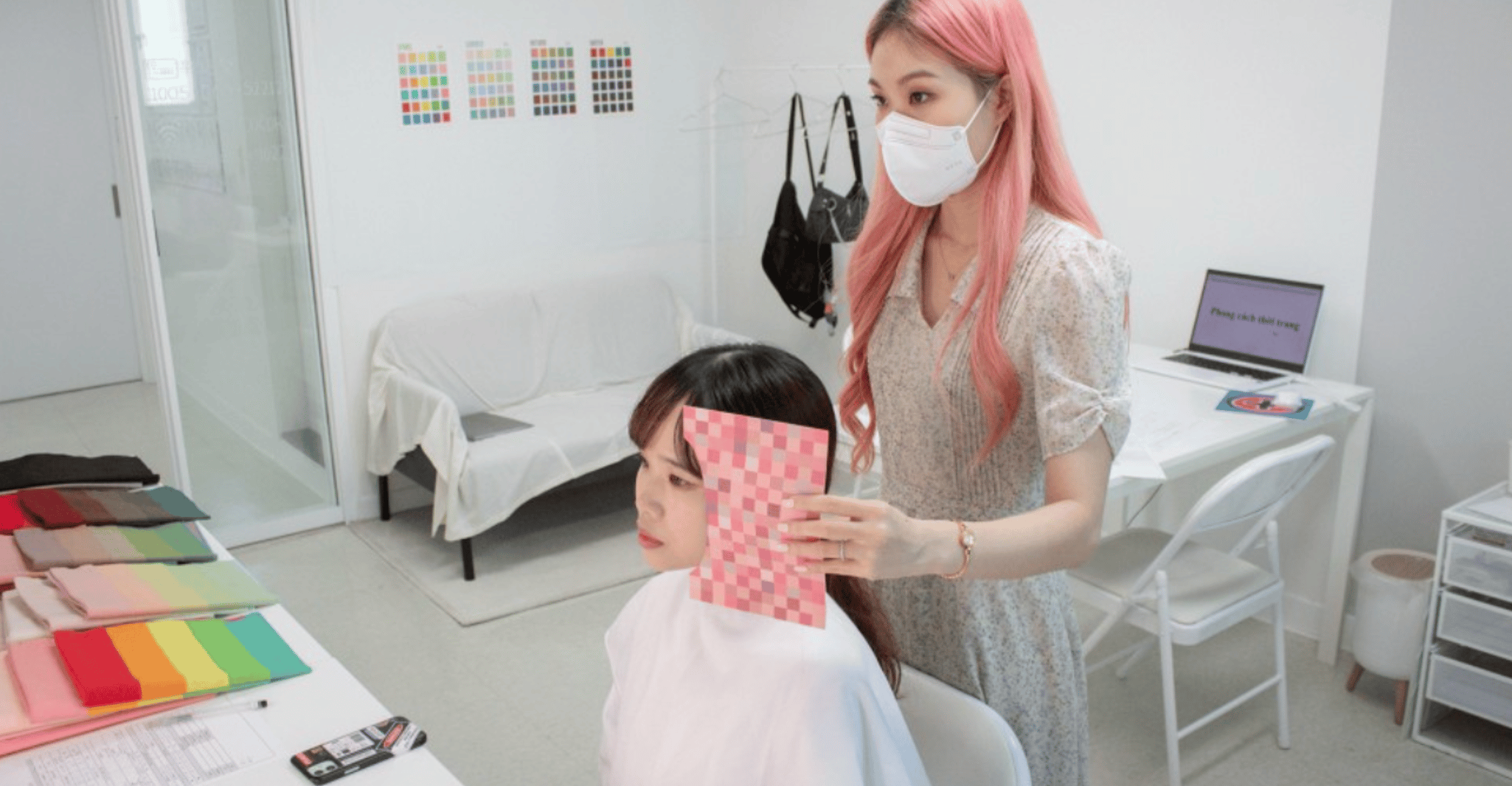 Seoul Beauty Tour, persönliche Farbanalyse - Hizvo