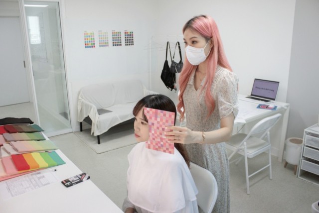 Visit Seoul Beauty Tour Personal Color Analysis in Seoul