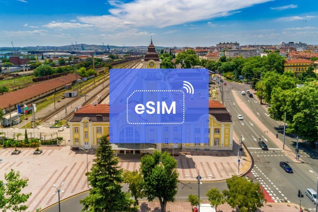 Visit Burgas Bulgaria/ Europe eSIM Roaming Mobile Data Plan in Sunny Beach