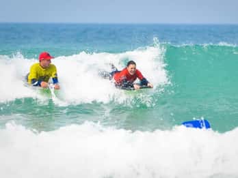 Newquay: пробный урок бодиборда