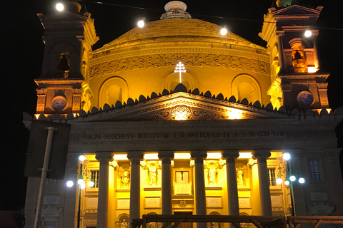 Malta di notte - La Valletta, Birgu, Mdina e Mosta