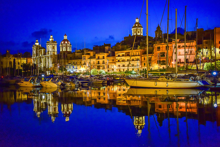 Malta 's nachts - Valletta, Birgu, Mdina en Mosta