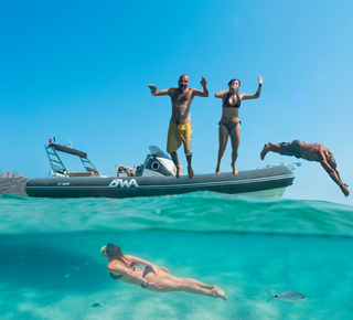 Snorkeling in Palau, Sardinia