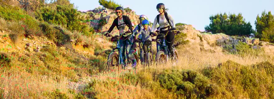 Visite en trottinette électrique du domaine du Château l'Hospitalet