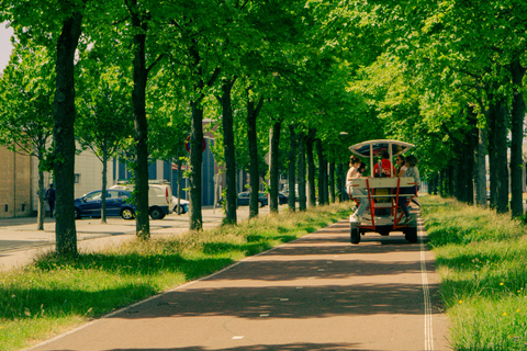 Amsterdam: Dutch Beer Bike Blast Tour met bar aan boordNederlandse bierfietstocht - privétour