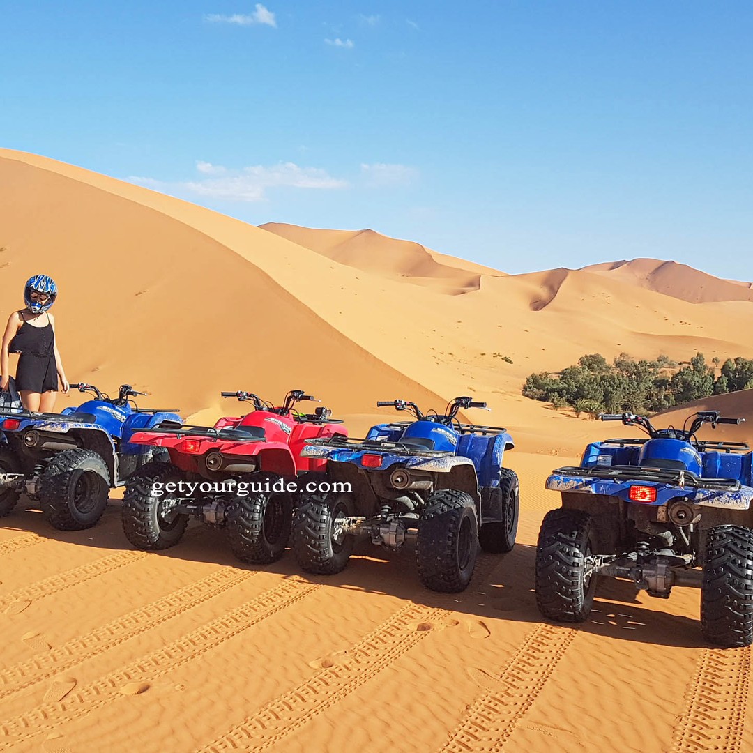 Excursion d'une heure en quad dans le désert du Sahara