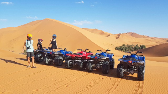 Visit One Hour Sahara Desert Quad Biking tour in Merzouga