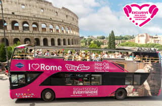 Rom: Hop-On/Hop-Off-Sightseeing-Bustour mit Audioguide