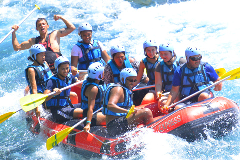 Antalya Buggy, Quad, Jeep, Rafting & Zipline Tour with Lunch Triple Adventure: Rafting, Jeep Safari & Zipline Tour