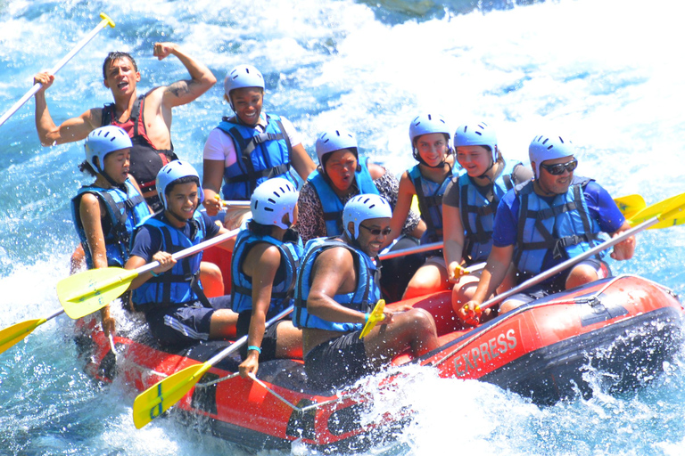 Antalya Buggy, Quad, Jeep, Rafting & Zipline Tour with Lunch Triple Adventure: Rafting, Jeep Safari & Zipline Tour