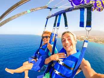 Costa Amalfitana: aventura de voo de parasailing