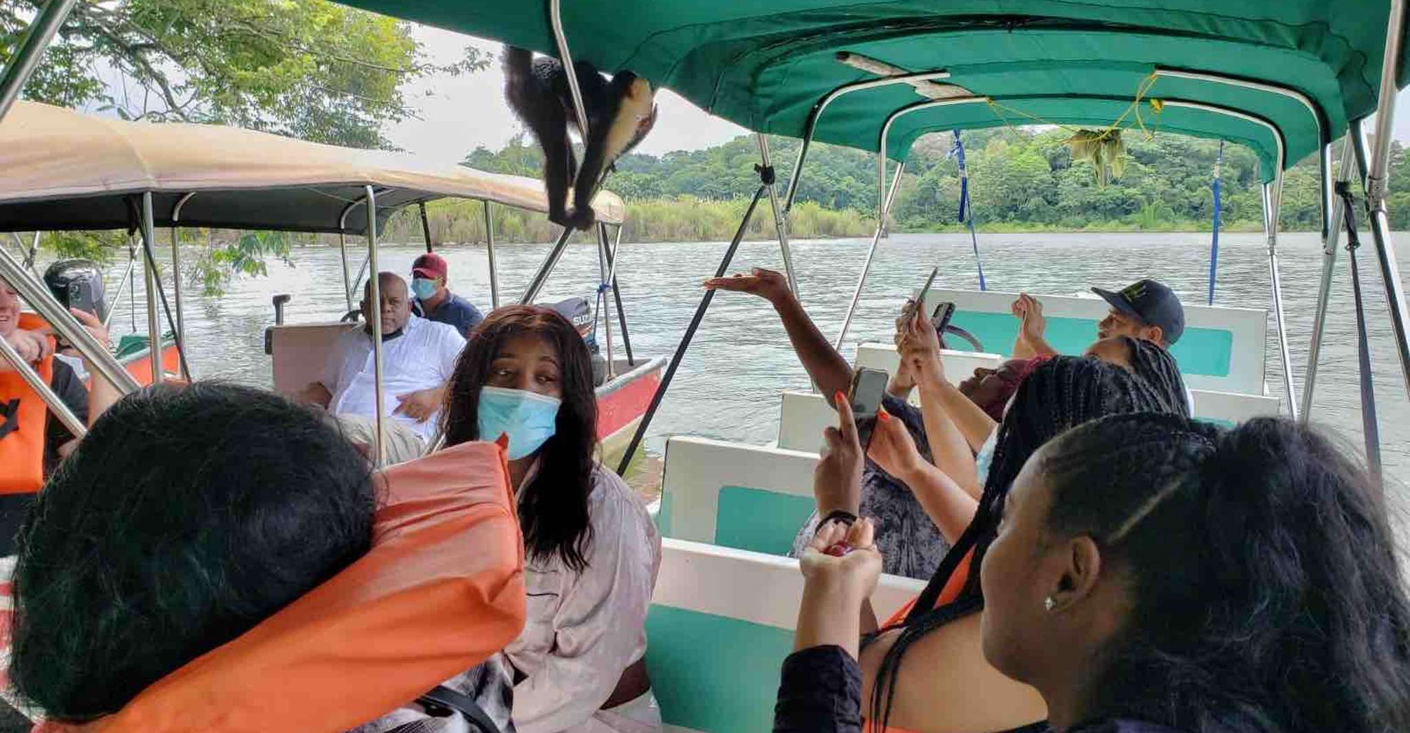 Tranvía aérea, tour en barco Gatun, Santuario de la Pereza + Almuerzo Buffet - Hizvo