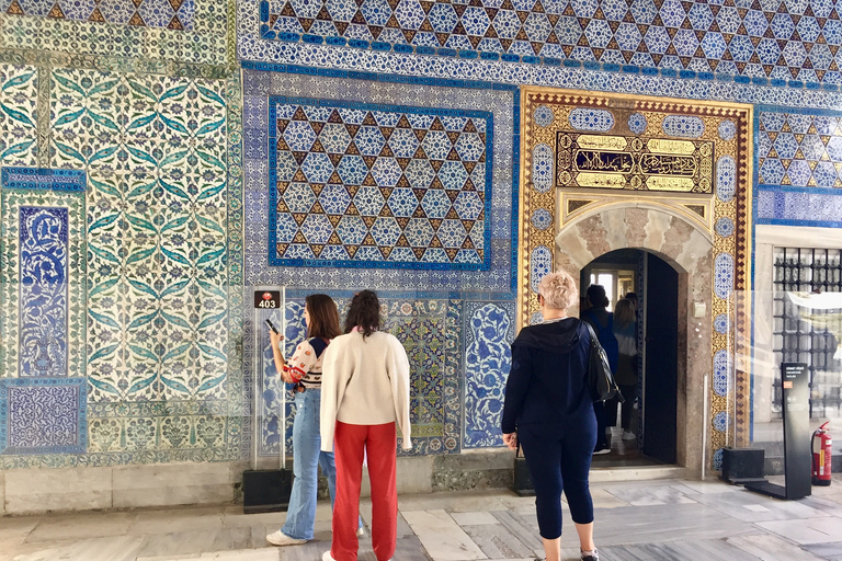 Istanbul: tour guidato della Moschea Blu e del Palazzo Topkapı e dell&#039;Harem