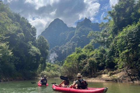 Full-Day Khaosok Jungle walking included canoeing Private group 4-10 person