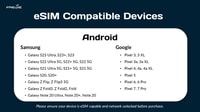 Dati del paese del Sud America ESIM, da 0,5 GB/giornaliero a 10 GB-30 giorni - Housity