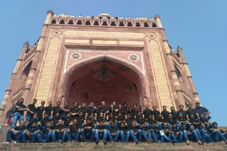 Agra StadtrundfahrtTaj Mahal und Fatehpur Sikri (Auto + Reiseführer)