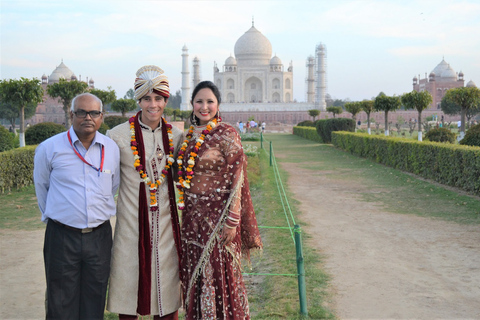 Stadsrundtur i AgraTaj Mahal, Agra Fort och Baby Taj (Bil + Guide)